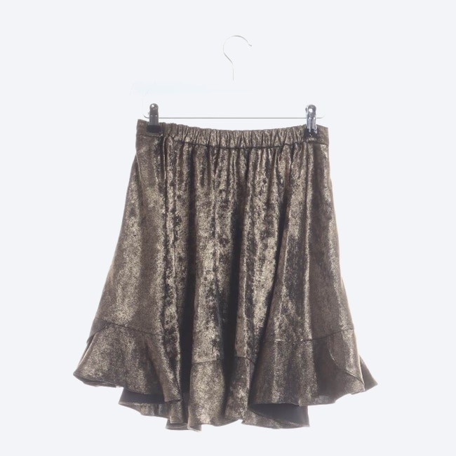 Image 2 of Skirt 32 Gold in color Metallic | Vite EnVogue