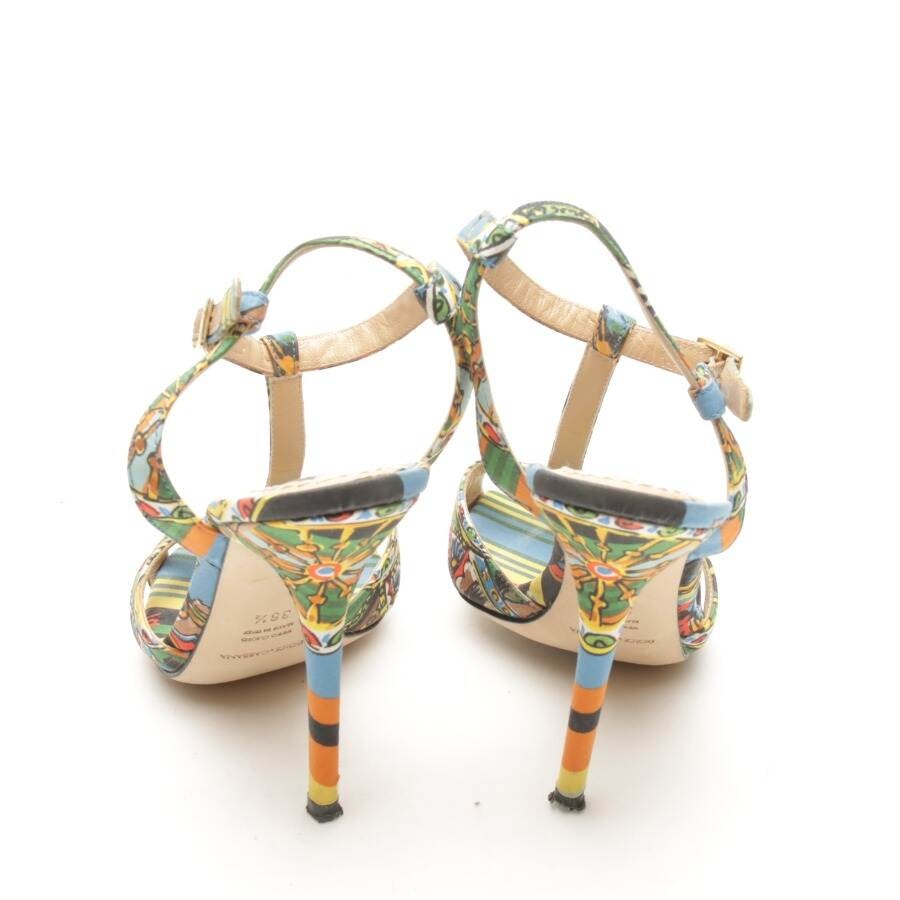 Image 3 of Heeled Sandals EUR 36.5 Multicolored in color Multicolored | Vite EnVogue