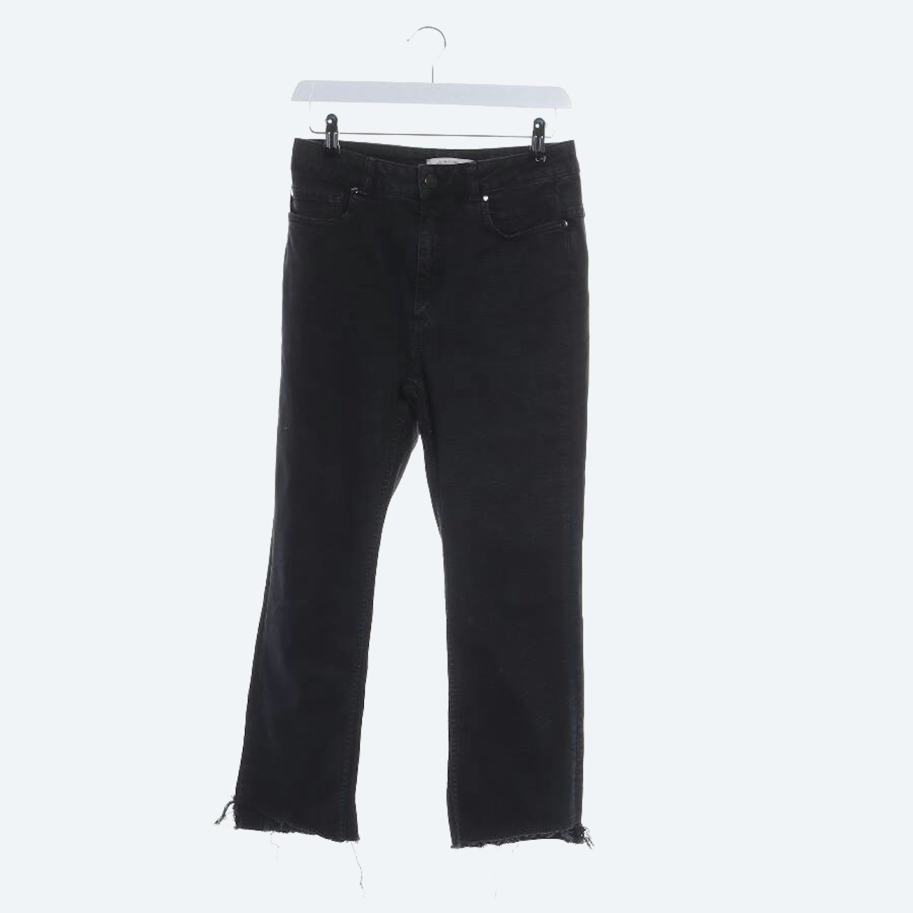 Image 1 of Jeans Straight Fit 36 Dark Gray in color Gray | Vite EnVogue