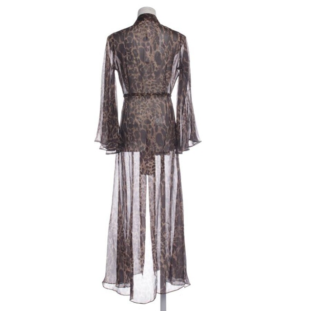 Silk Dress XS Dark Brown | Vite EnVogue