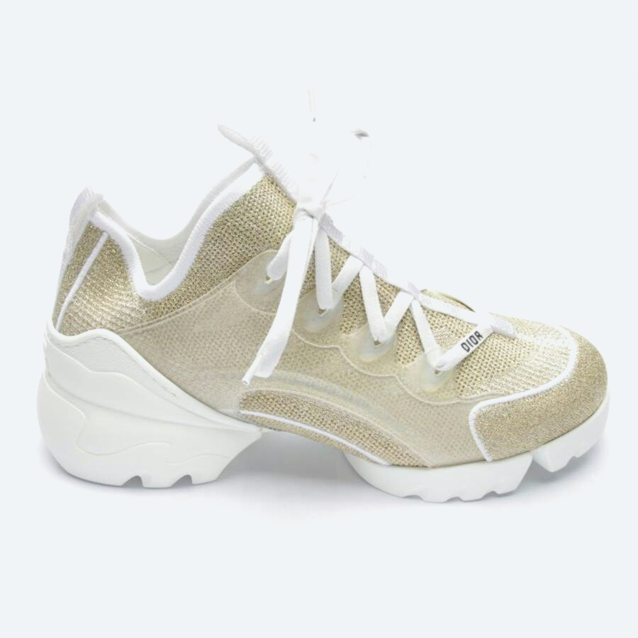 Image 1 of D-connect Sneakers EUR 41 Gold in color Metallic | Vite EnVogue