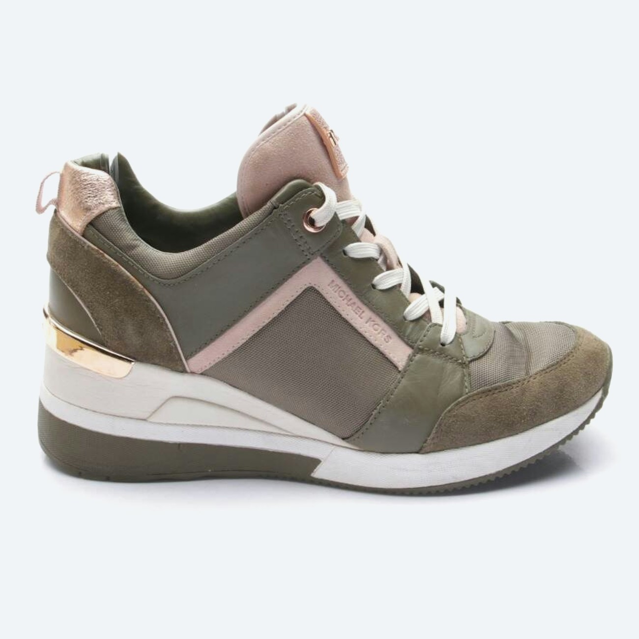 Image 1 of Sneakers EUR 37.5 Olive Green in color Green | Vite EnVogue