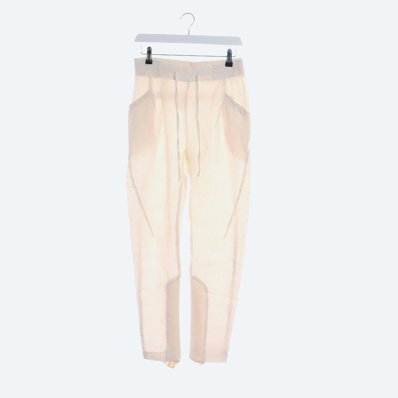 Image 1 of Trousers S Cream in color White | Vite EnVogue