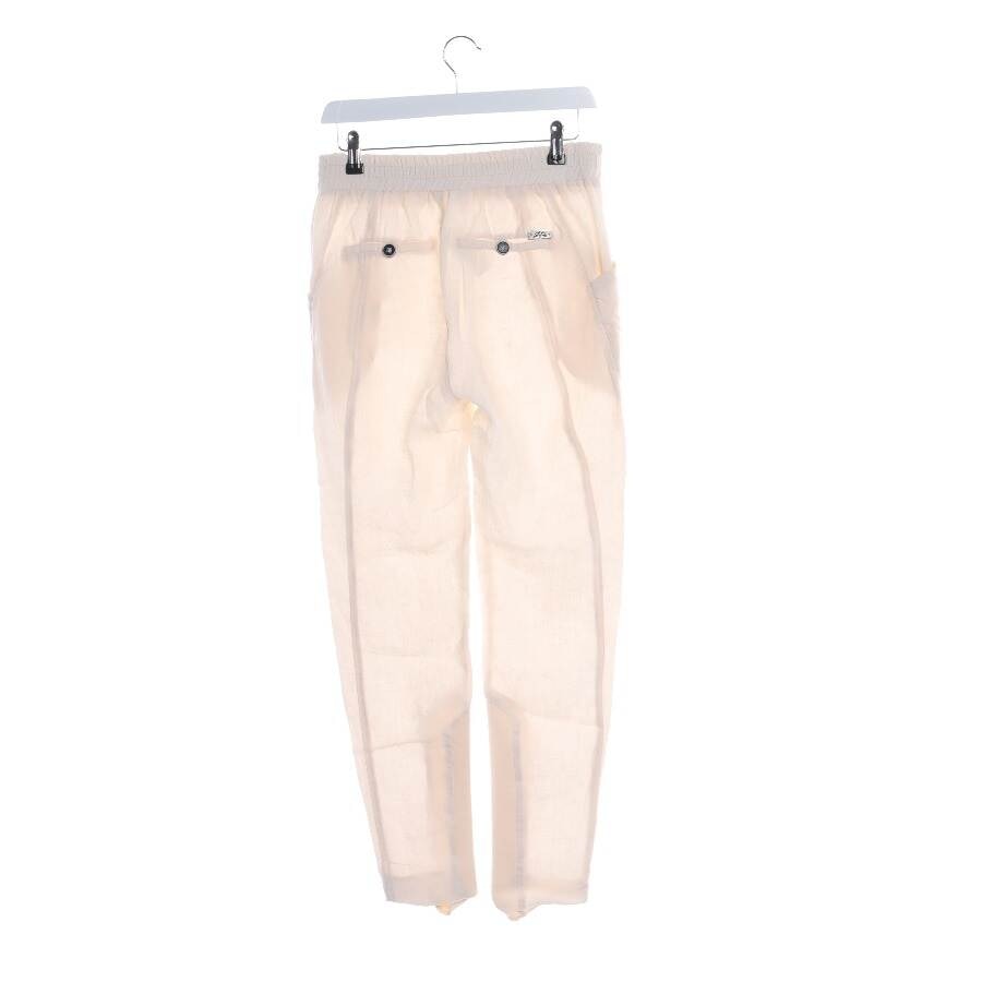 Image 2 of Trousers S Cream in color White | Vite EnVogue