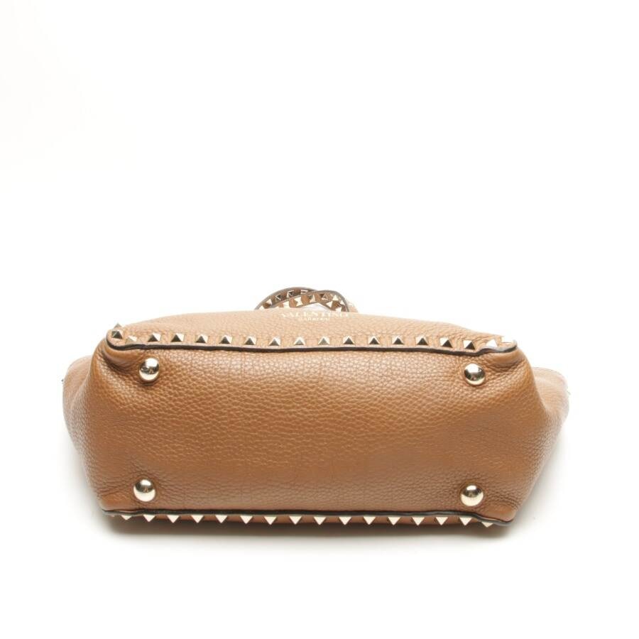 Image 3 of Rockstud Handbag Brown in color Brown | Vite EnVogue