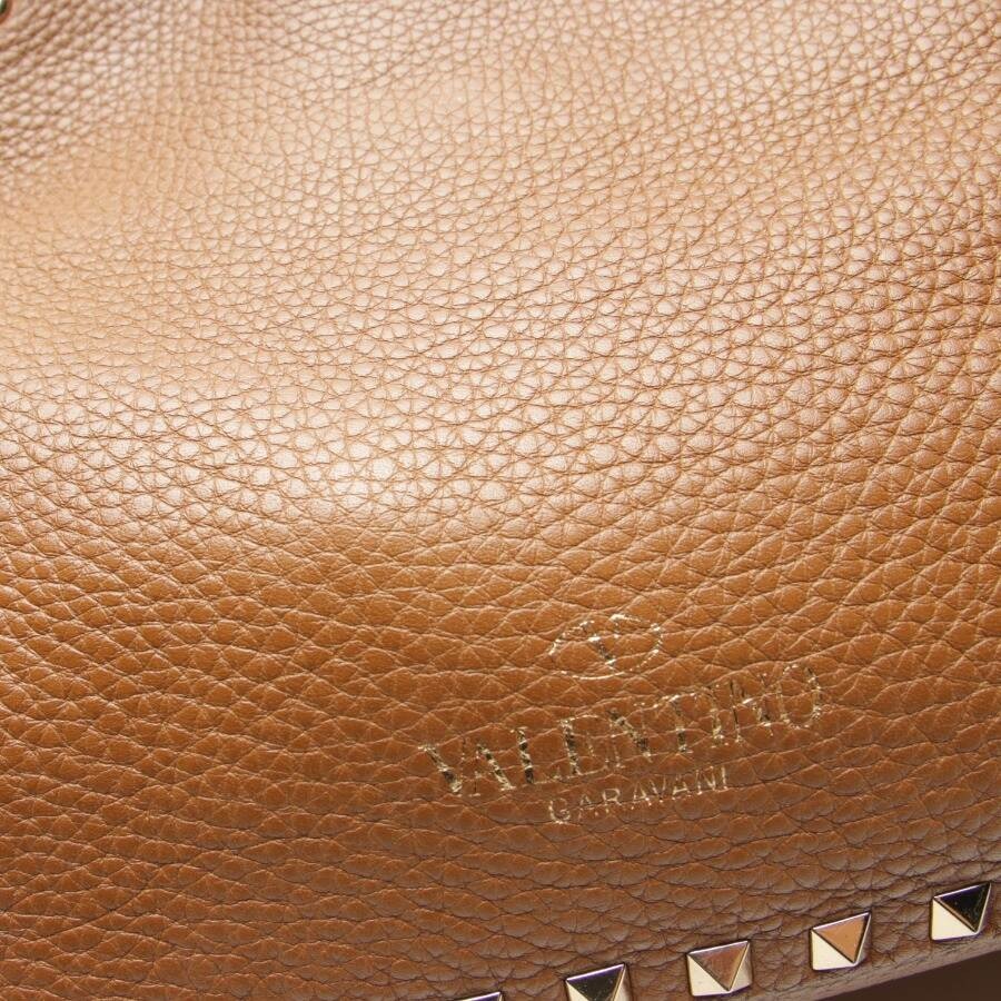 Image 6 of Rockstud Handbag Brown in color Brown | Vite EnVogue