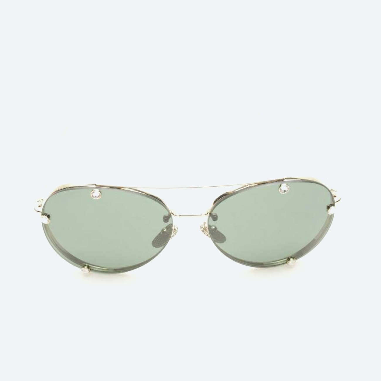 Image 1 of VA2045 Sunglasses Gold in color Metallic | Vite EnVogue