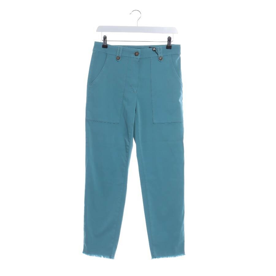 Image 1 of Trousers 36 Turquoise in color Blue | Vite EnVogue