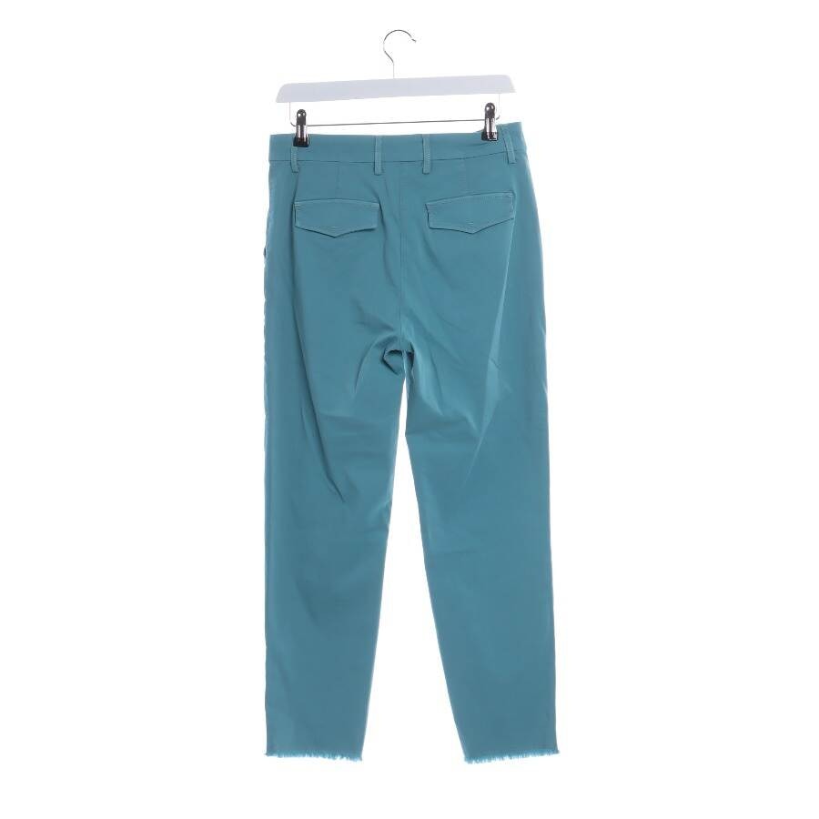 Image 2 of Trousers 36 Turquoise in color Blue | Vite EnVogue