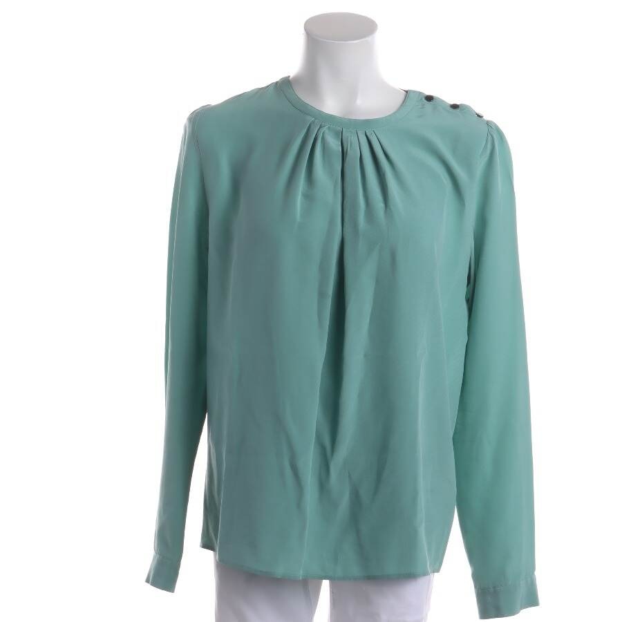 Image 1 of Silk Blouse L Green in color Green | Vite EnVogue