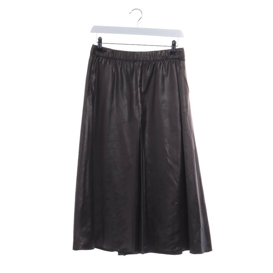 Image 1 of Skirt 36 Dark Brown in color Brown | Vite EnVogue