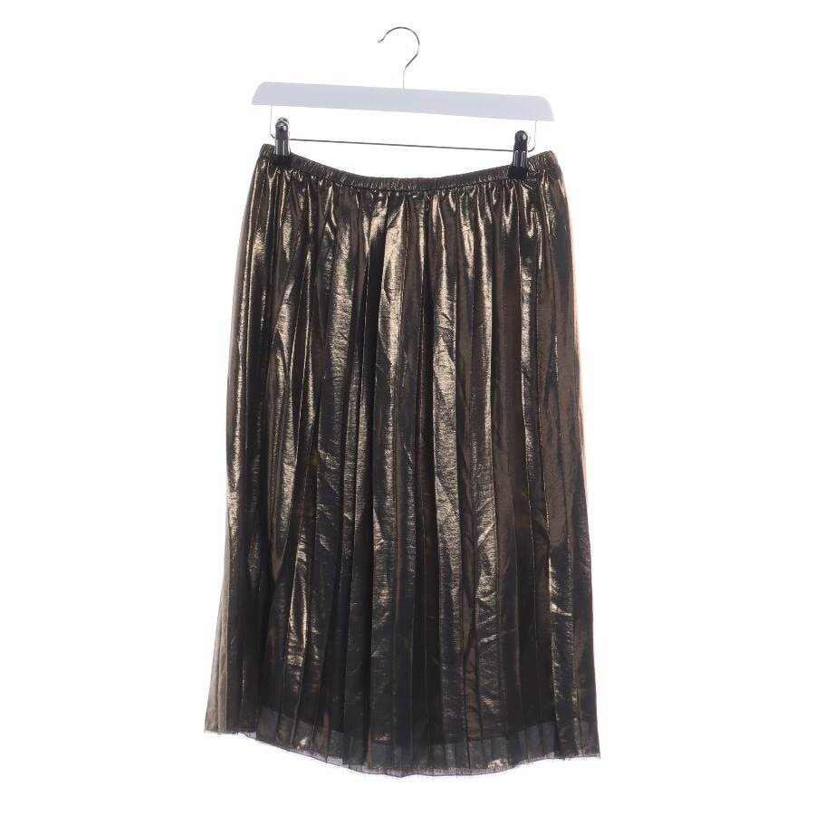 Image 1 of Skirt M Gold in color Metallic | Vite EnVogue