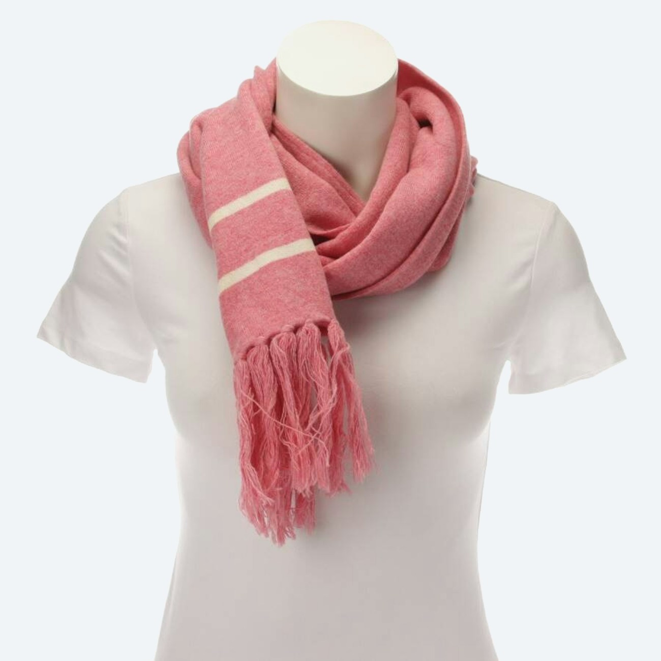 Image 1 of Wool Shawl Light Pink in color Pink | Vite EnVogue