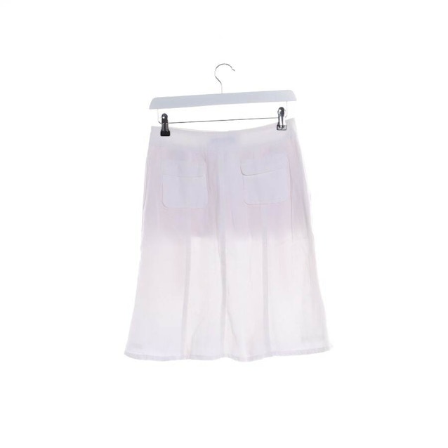 Linen Skirt 34 White | Vite EnVogue