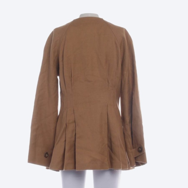 Image 2 of Linen Jacket 40 Camel in color Brown | Vite EnVogue