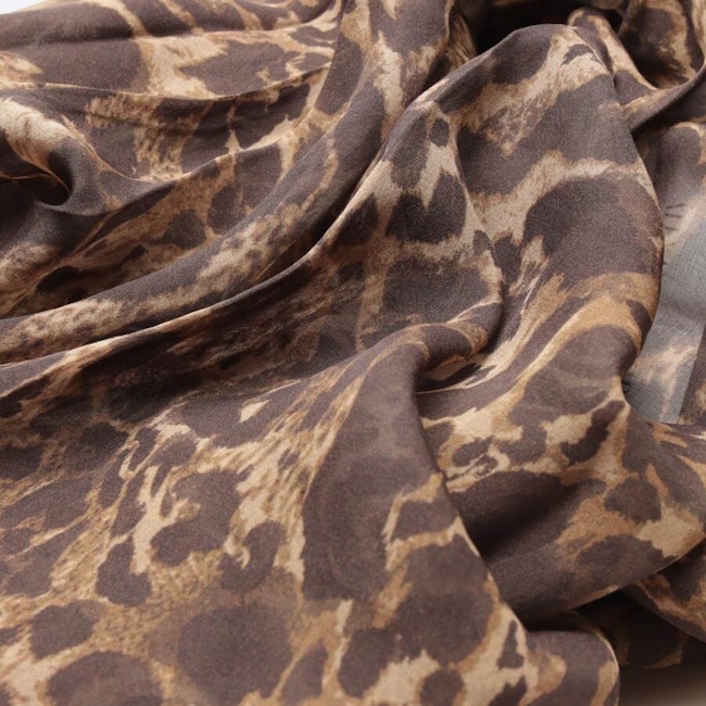 Image 3 of Silk Dress S Dark Brown in color Brown | Vite EnVogue