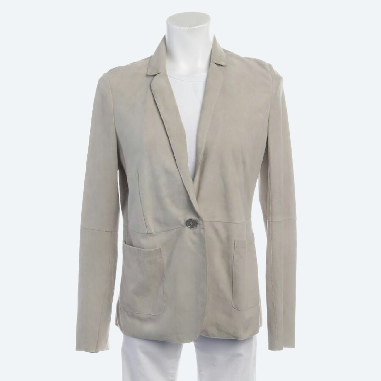 Image 1 of Summer Jacket 38 Beige in color White | Vite EnVogue