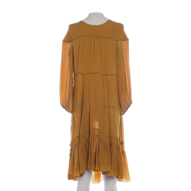 Silk Dress 36 Mustard Yellow | Vite EnVogue