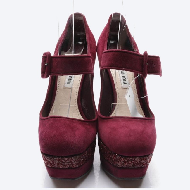 Image 2 of High Heels EUR 36.5 Bordeaux in color Red | Vite EnVogue