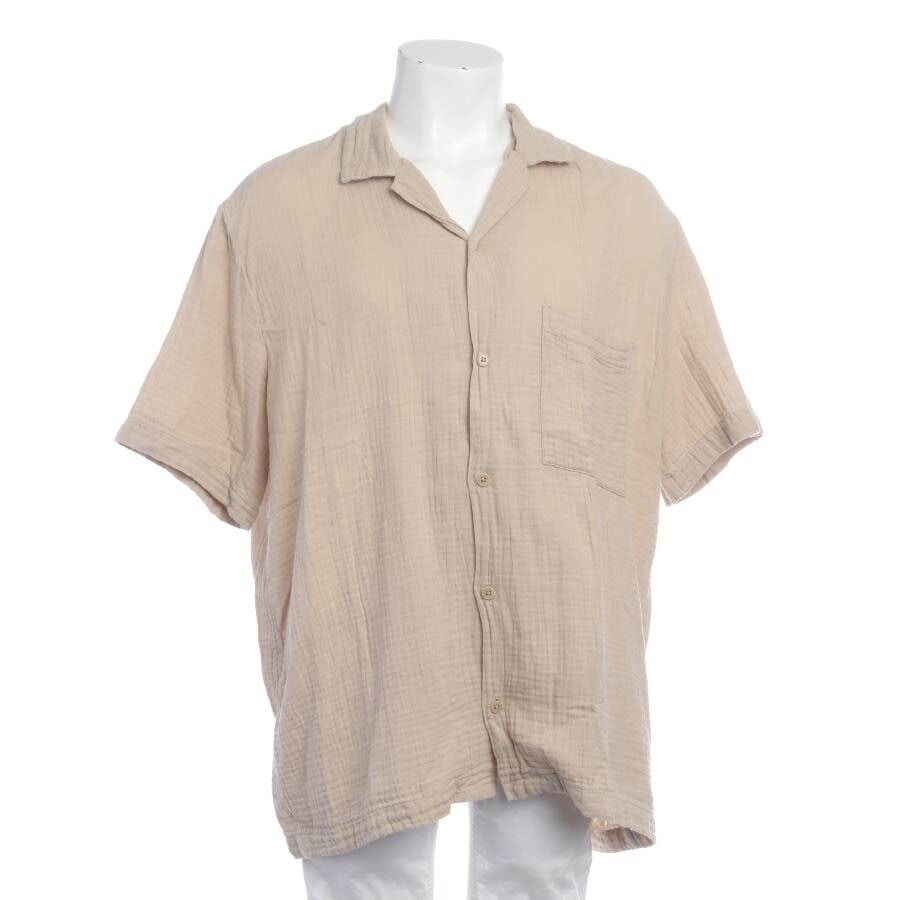 Image 1 of Casual Shirt 2XL Beige in color White | Vite EnVogue
