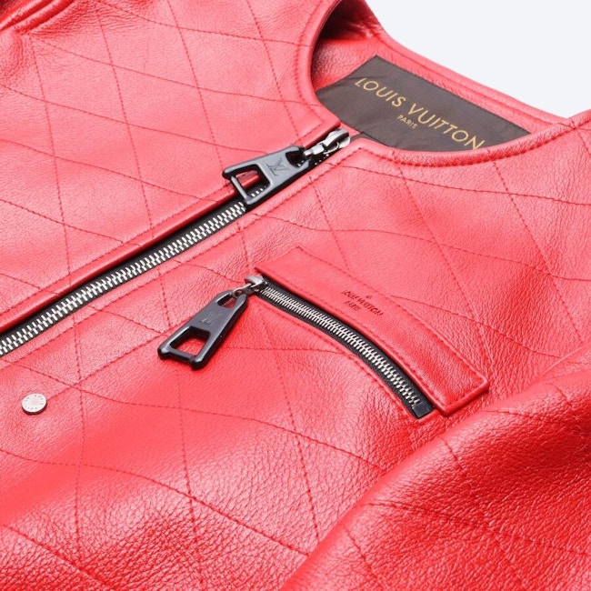 Image 3 of LeatherJacket 36 Red in color Red | Vite EnVogue