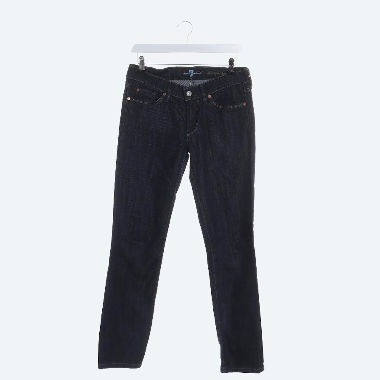 Image 1 of Jeans Straight Fit W28 Navy in color Blue | Vite EnVogue