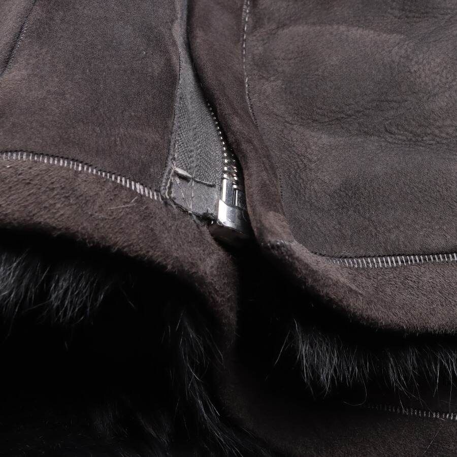 Image 4 of Sheepskin Jacket 42 Dark Brown in color Brown | Vite EnVogue