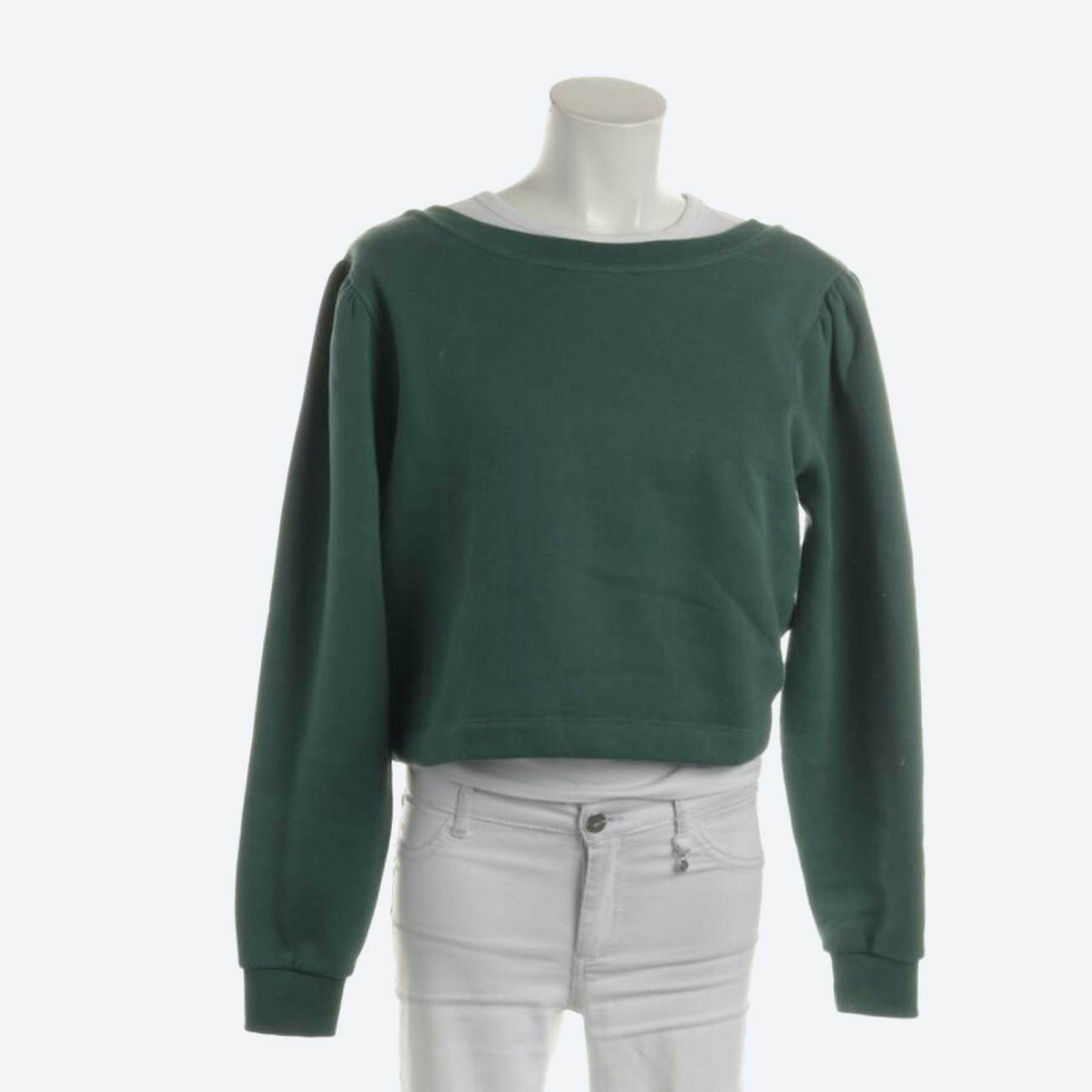 Image 1 of Sweatshirt 34 Green in color Green | Vite EnVogue