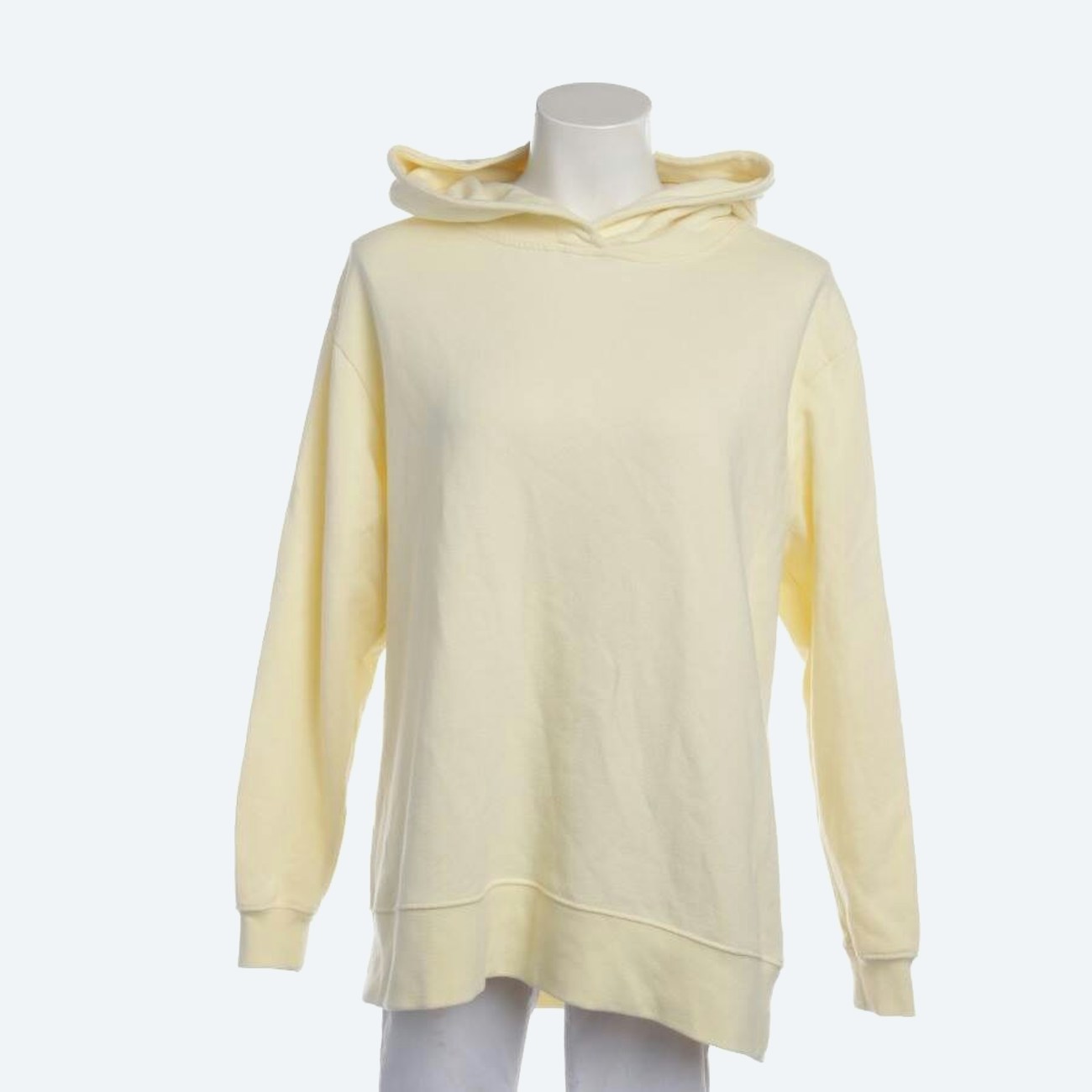 Image 1 of Hooded Sweatshirt 32 Pastel Yellow in color Yellow | Vite EnVogue