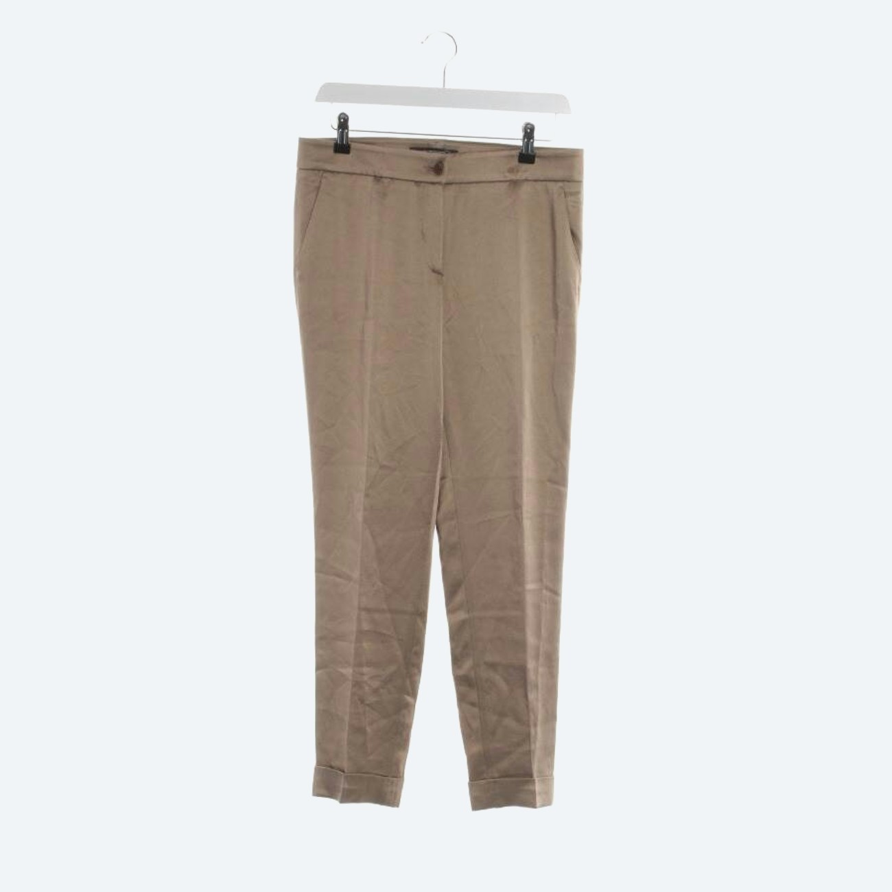 Image 1 of Trousers 36 Gold in color Metallic | Vite EnVogue