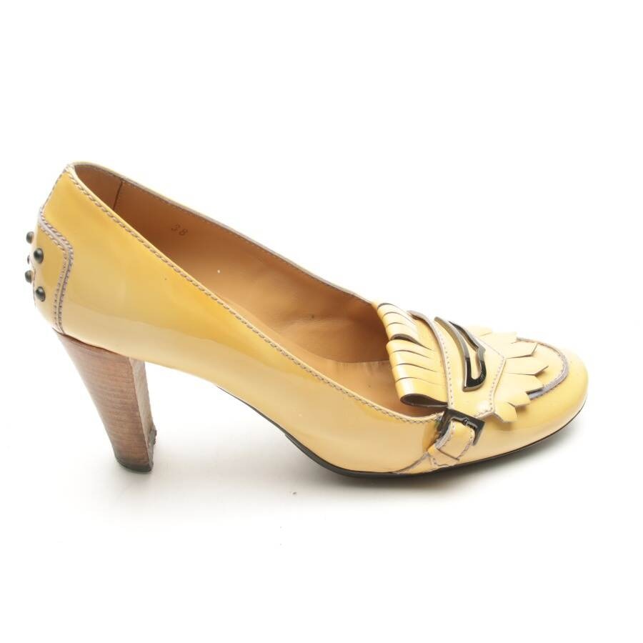 Image 1 of High Heels EUR38 Yellow in color Yellow | Vite EnVogue