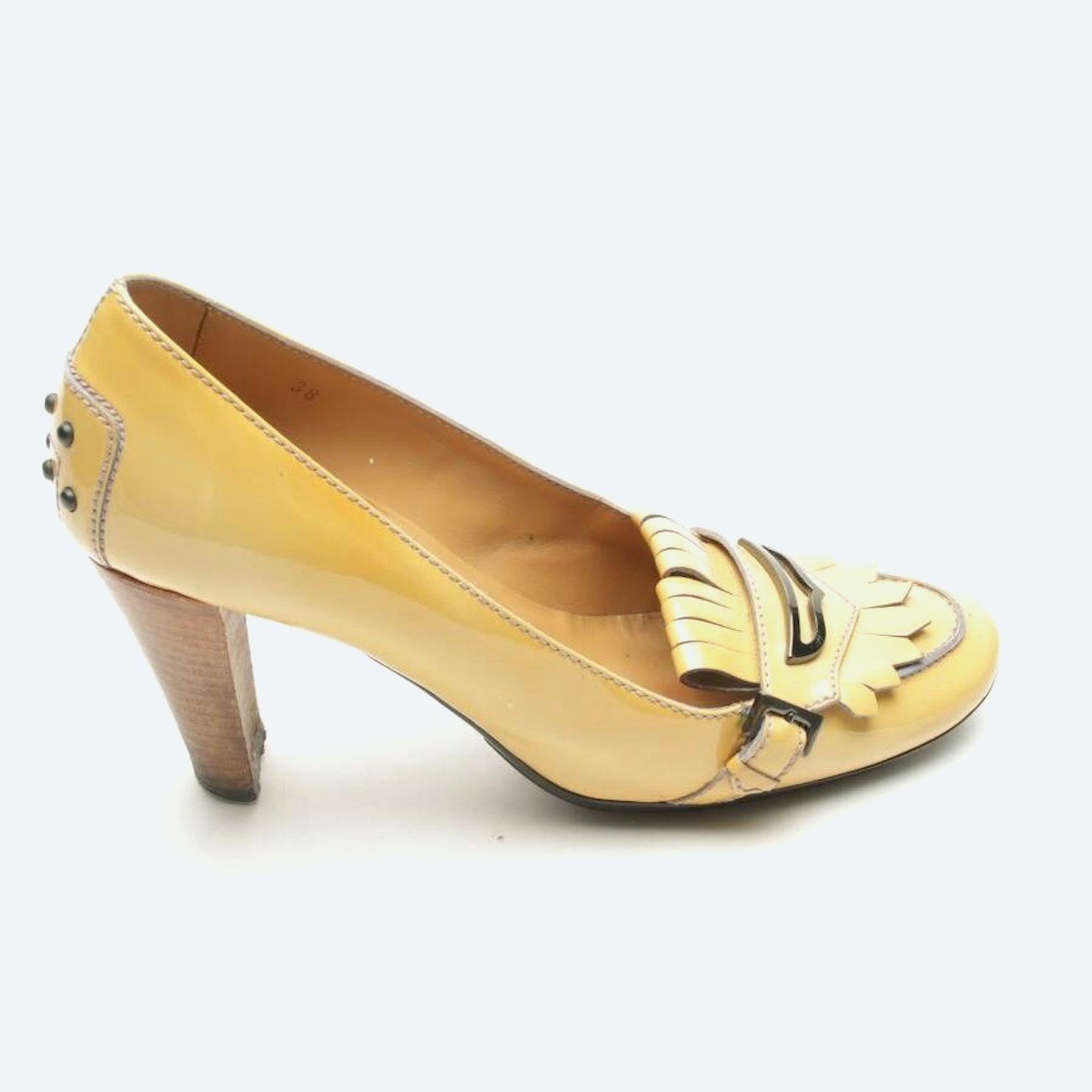 Image 1 of High Heels EUR38 Yellow in color Yellow | Vite EnVogue