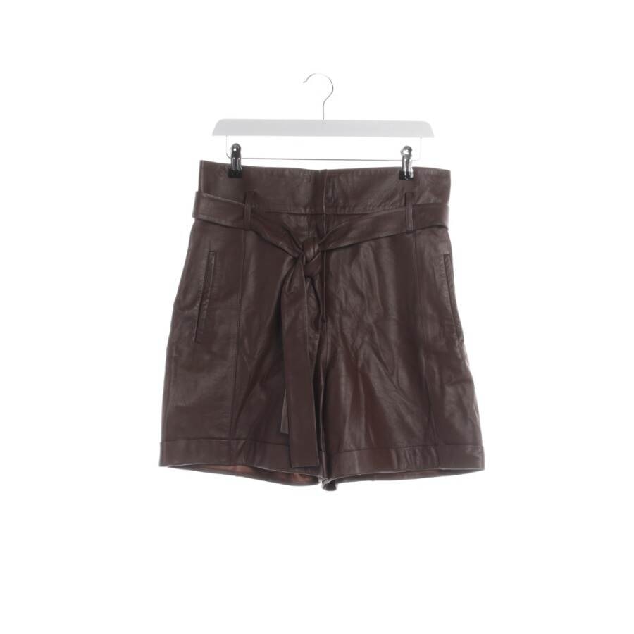 Image 1 of Leather Shorts 36 Brown in color Brown | Vite EnVogue
