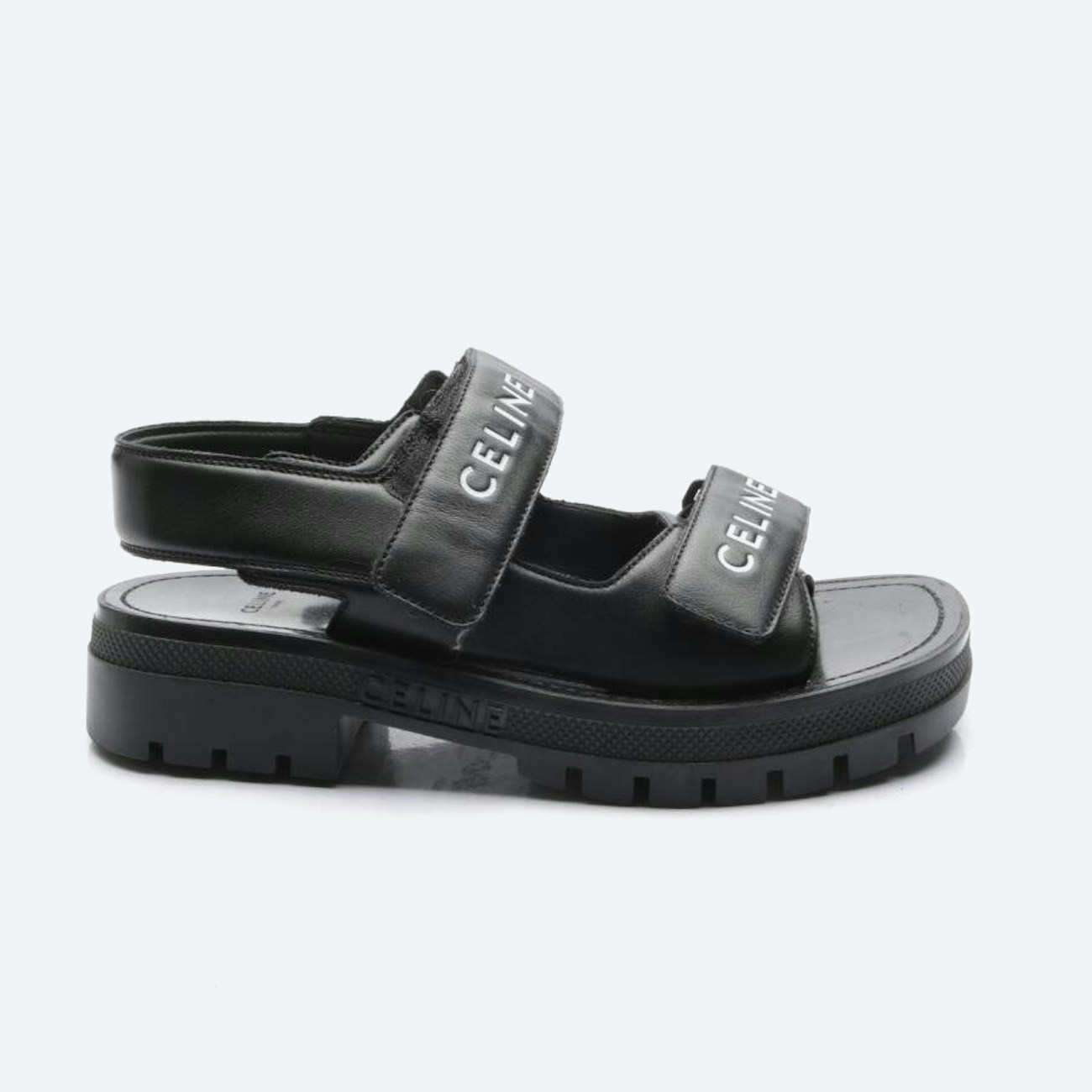 Image 1 of Heeled Sandals EUR 37 Black in color Black | Vite EnVogue