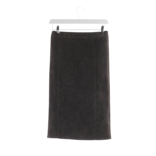 Leather Skirt S Dark Brown | Vite EnVogue