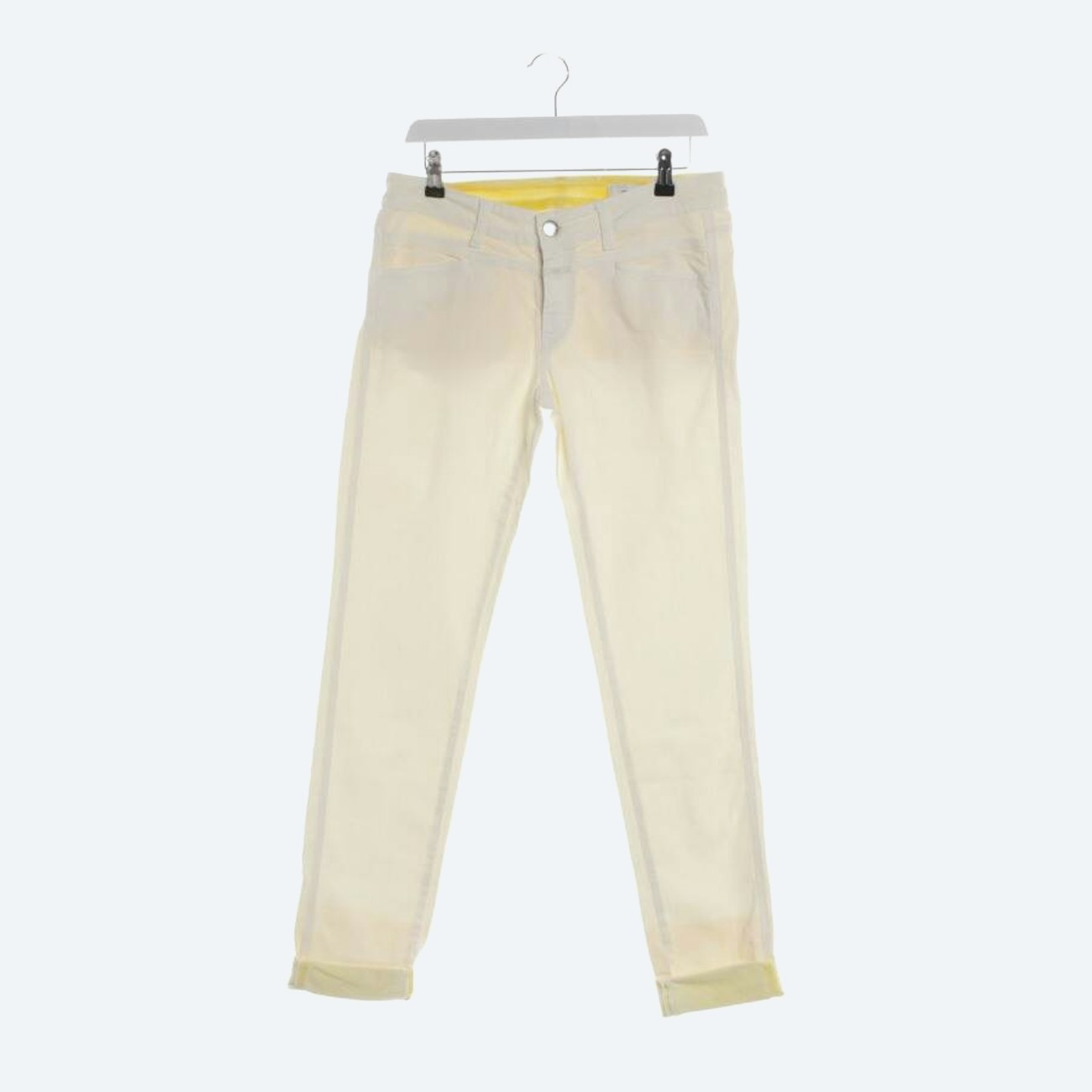 Image 1 of Jeans Boyfriend W31 Yellow in color Yellow | Vite EnVogue