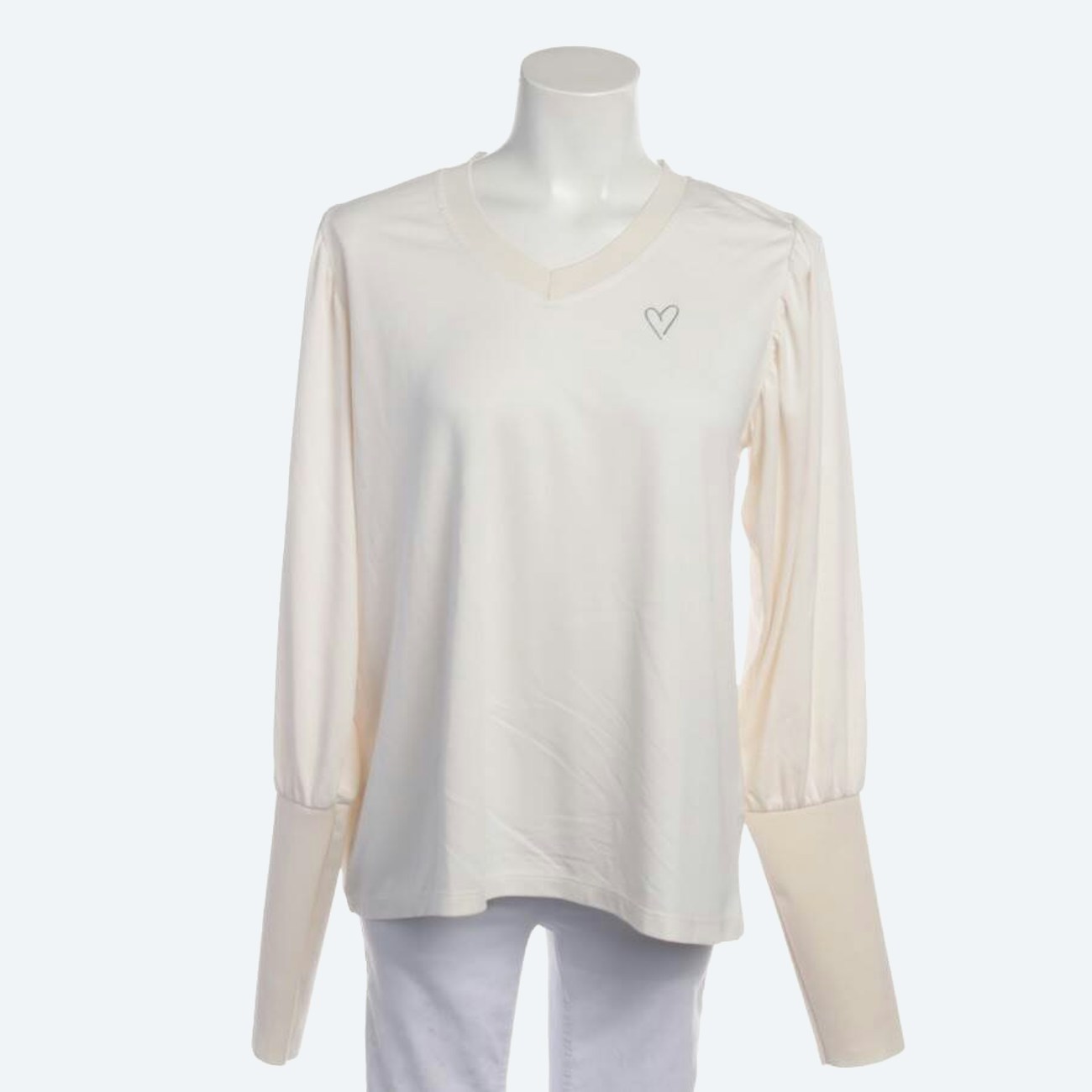Image 1 of Longsleeve M Cream in color White | Vite EnVogue