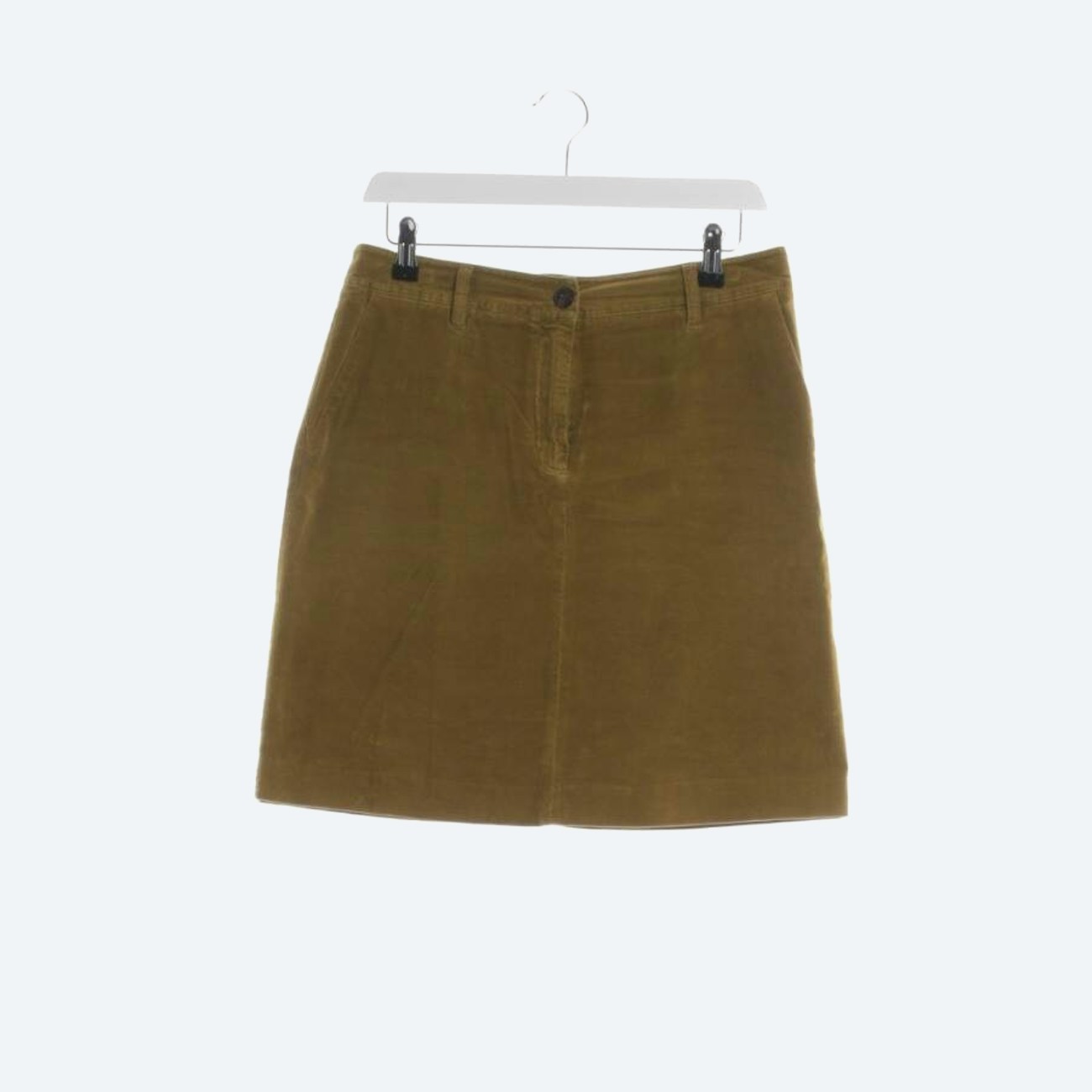 Image 1 of Corduroy Skirt 36 Mustard Yellow in color Yellow | Vite EnVogue