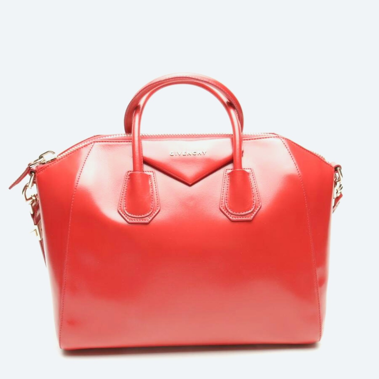Image 1 of Antigona Medium Handbag Red in color Red | Vite EnVogue