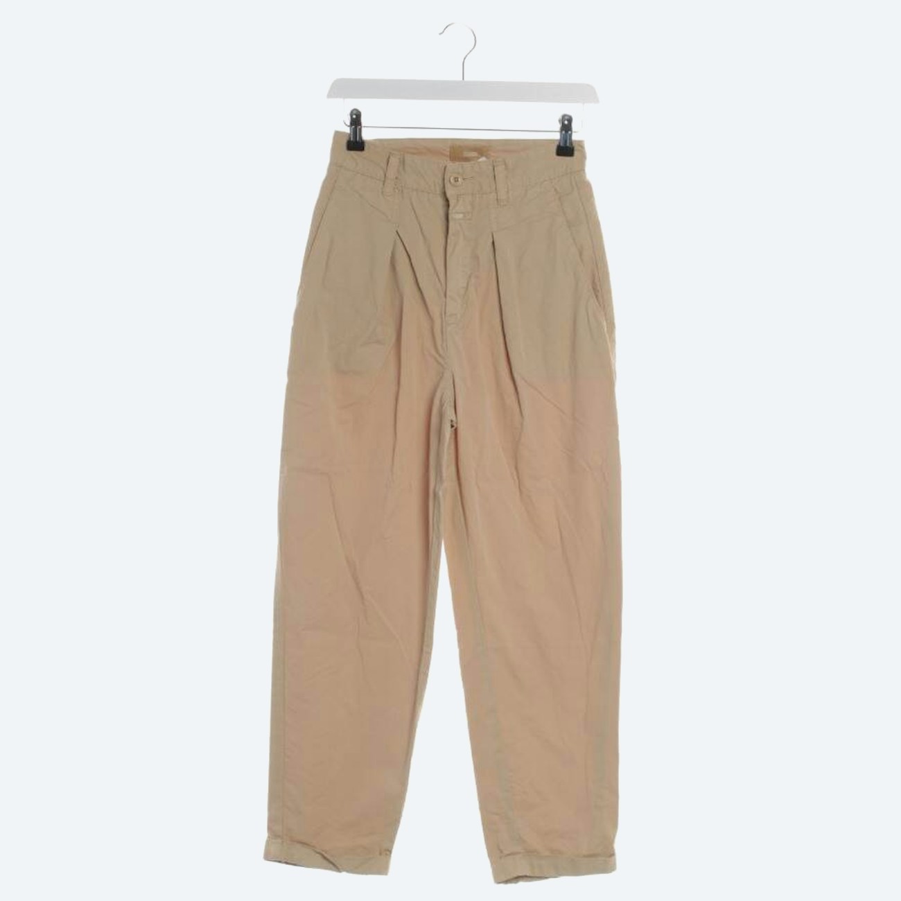 Image 1 of Trousers W24 Light Brown in color Brown | Vite EnVogue