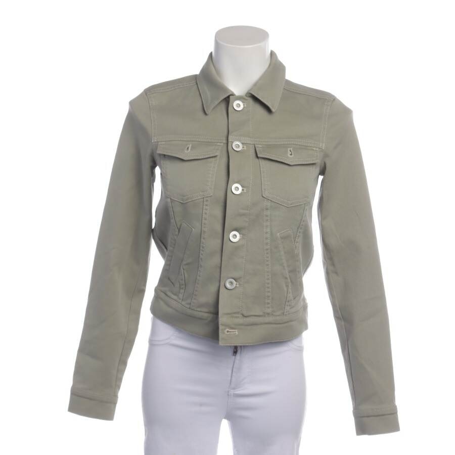 Image 1 of Jeans Jacket 2XS Light Green in color Green | Vite EnVogue