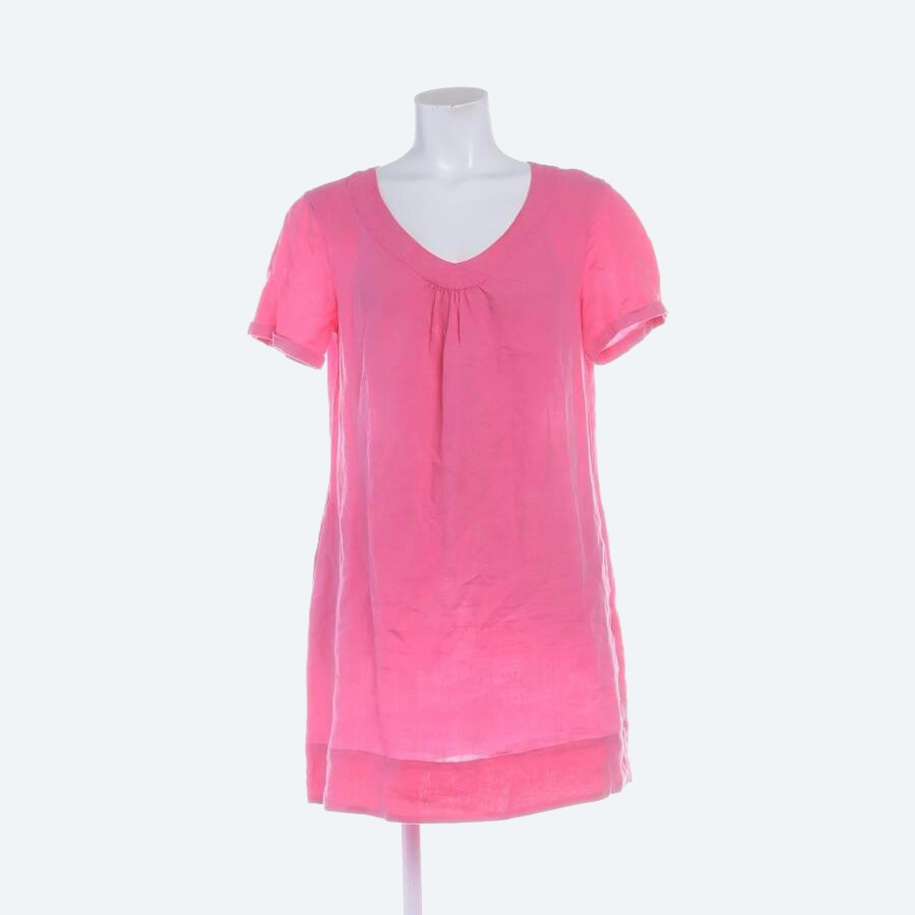 Image 1 of Linen Dress M Pink in color Pink | Vite EnVogue