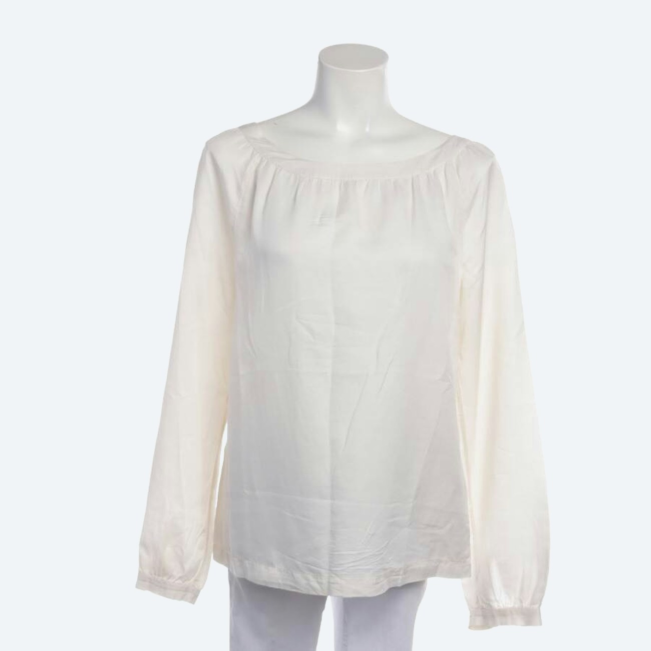 Image 1 of Shirt Blouse XS Cream in color White | Vite EnVogue