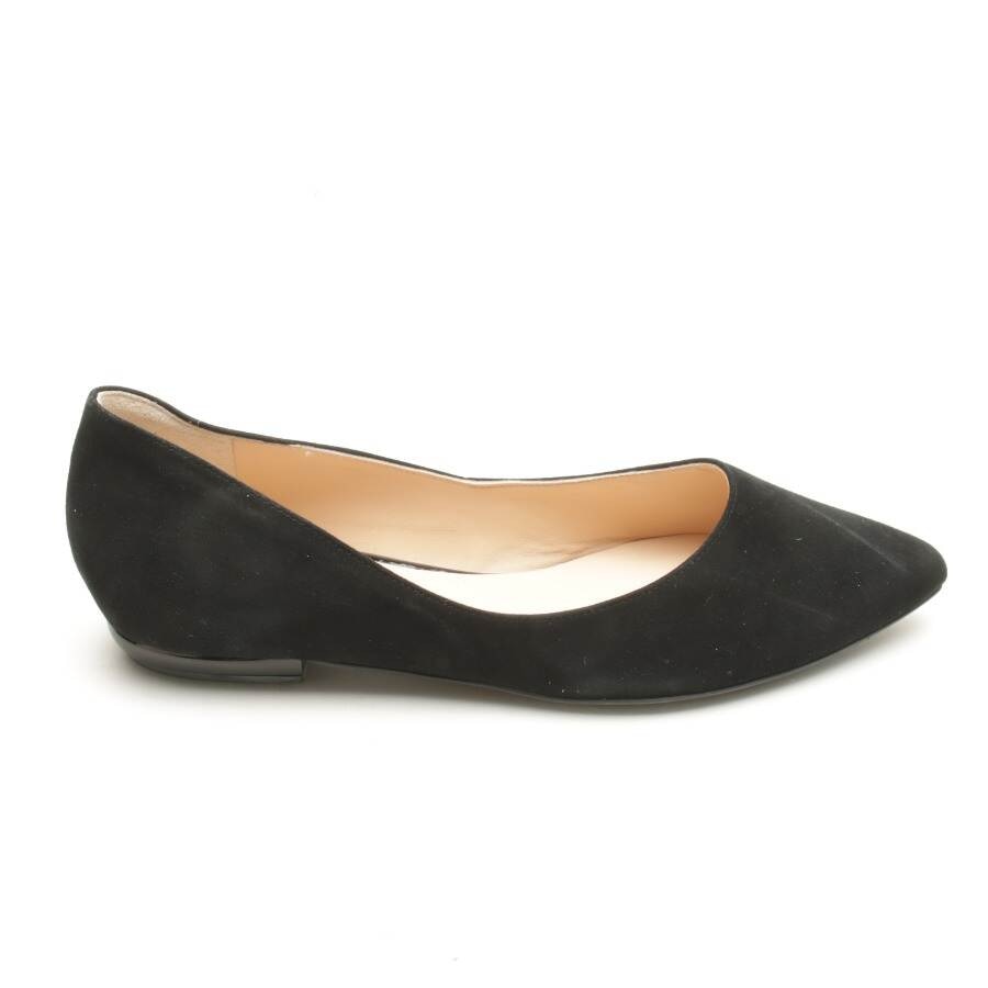 Ladies black sale ballet flats