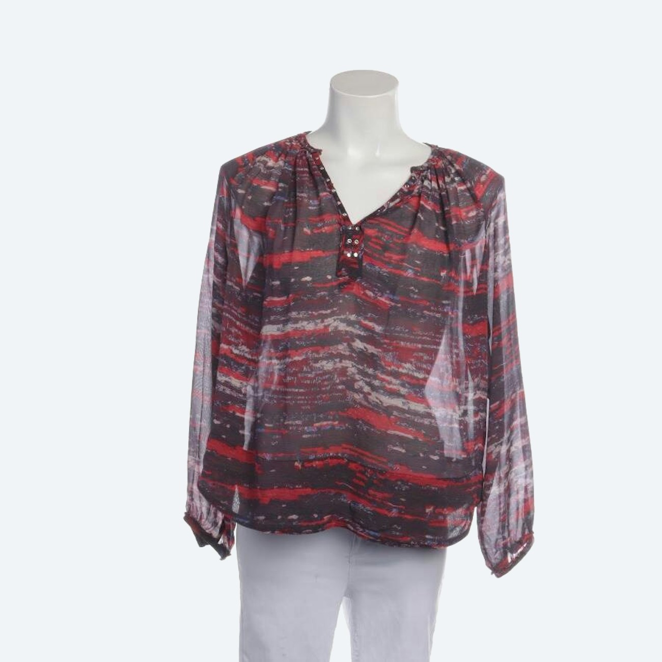 Image 1 of Shirt Blouse M Multicolored in color Multicolored | Vite EnVogue