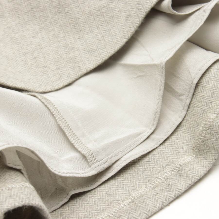Image 3 of Wool Skirt 42 Light Gray in color Gray | Vite EnVogue