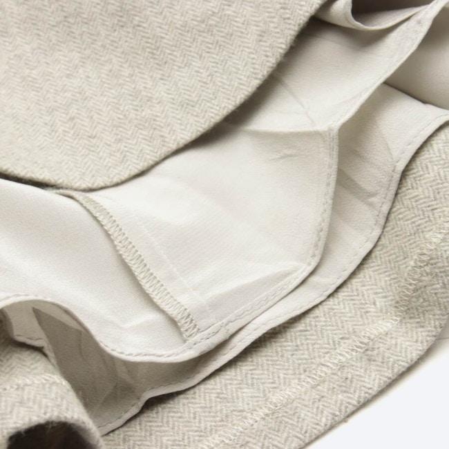 Image 3 of Wool Skirt 42 Light Gray in color Gray | Vite EnVogue