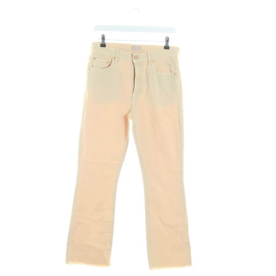 Image 1 of Jeans Bootcut W28 Cream in color White | Vite EnVogue