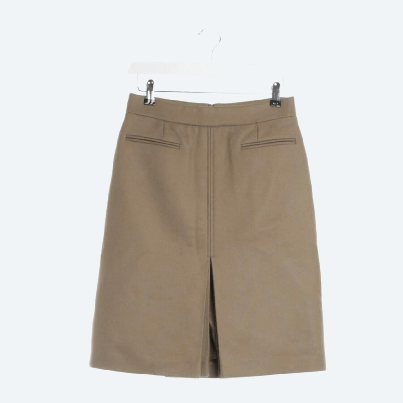 Image 1 of Wool Skirt 34 Light Brown in color Brown | Vite EnVogue