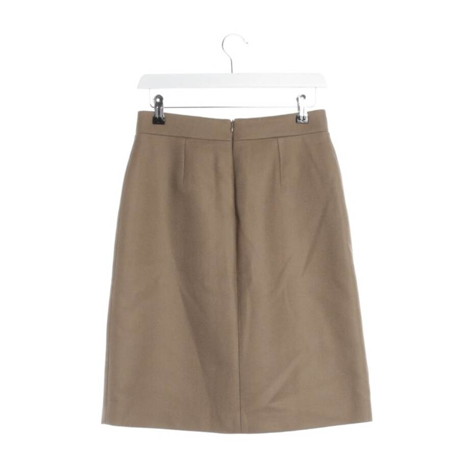 Image 2 of Wool Skirt 34 Light Brown in color Brown | Vite EnVogue